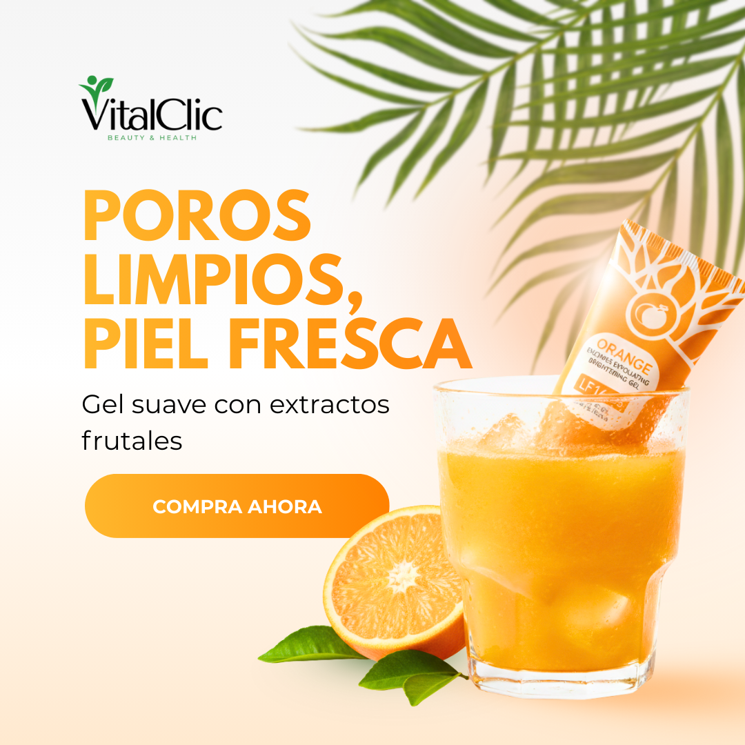 Exfoliante Orange - Aclarante y Limpiador Facial, Elimina Manchas e Hidrata tu Piel 😱50% DE DESCUENTO😱