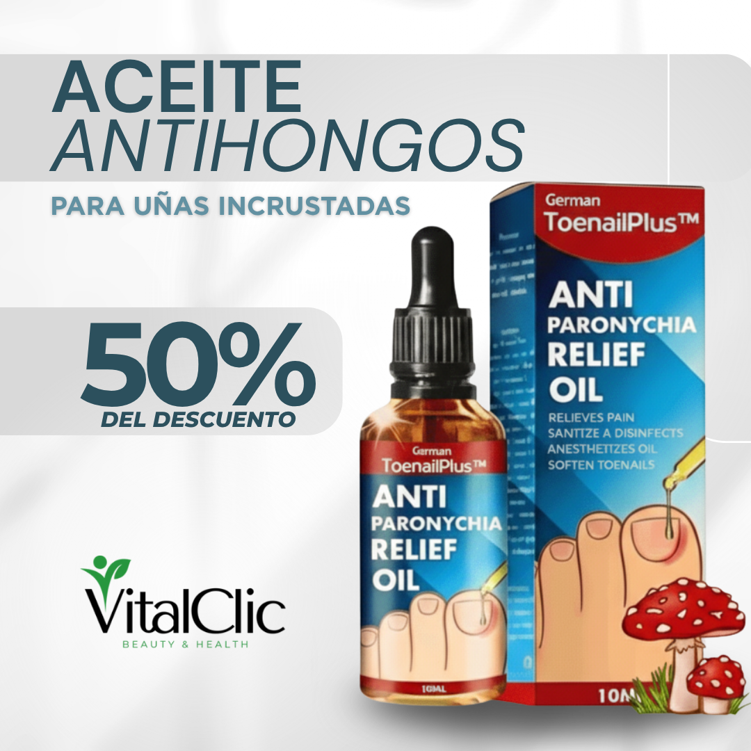 Aceite Antihongos - ESPECIAL PARA UÑAS INCRUSTADAS 😱50% DE DESCUENTO😱