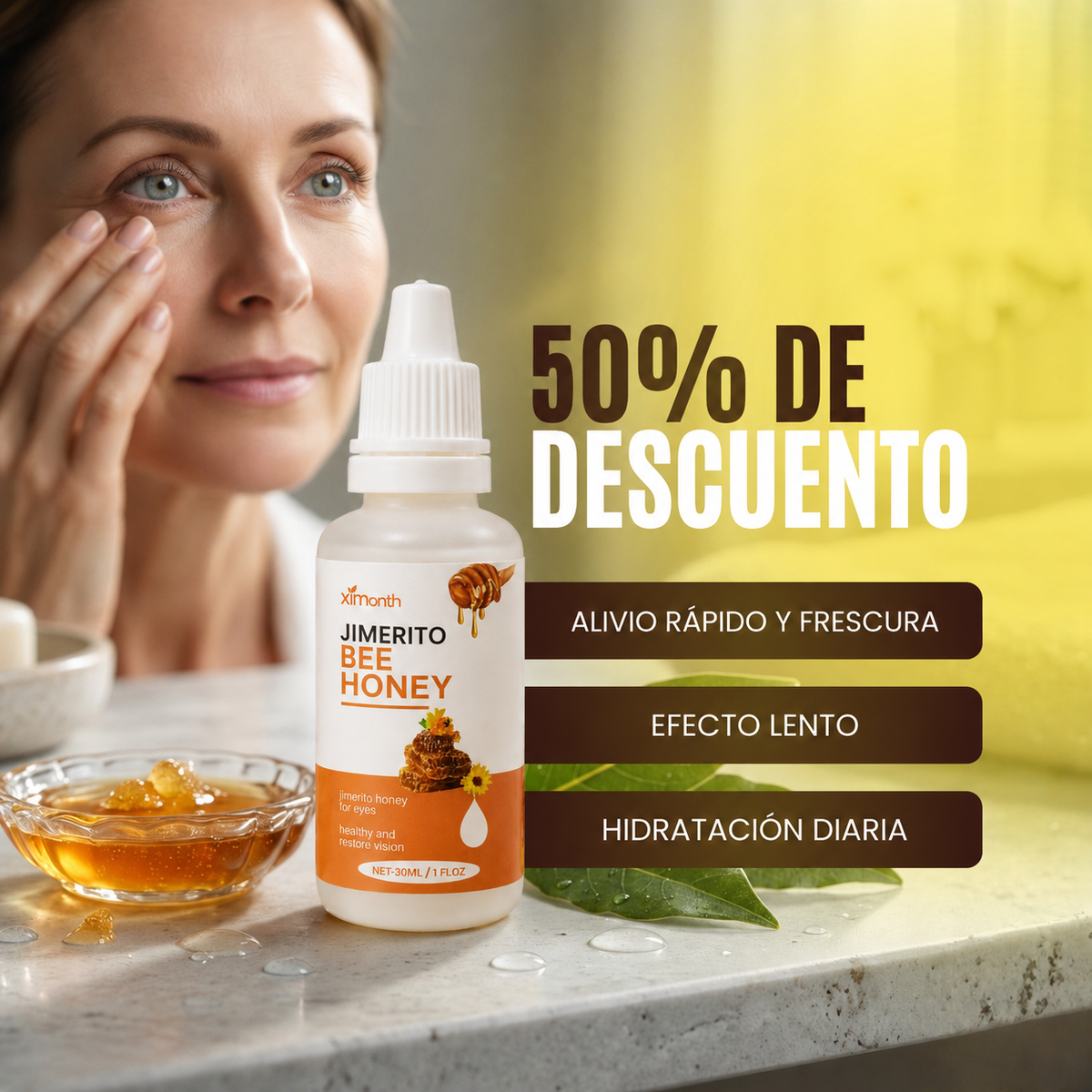 Oftalmiel - Gotas para los Ojos 👀LA MAGIA QUE SANA TUS OJOS 😲50% DE DESCUENTO😲