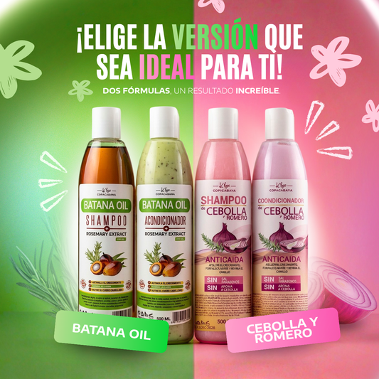 Kit Tratamiento Capilar Copacabana - Shampoo y Acondicionador 😍50% DE DESCUENTO😍
