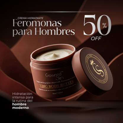 Crema Hidratante con Feromonas para Hombres. EL PODER DE LA ATRACIÓN 😍50% DE DESCUENTO😍