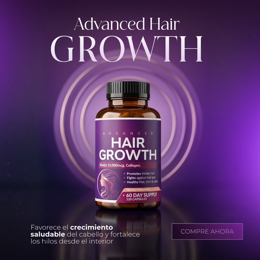 ADVANCED HAIR - Suplemento para el Fortalecimiento Capilar 😲50% DE DESCUENTO😲
