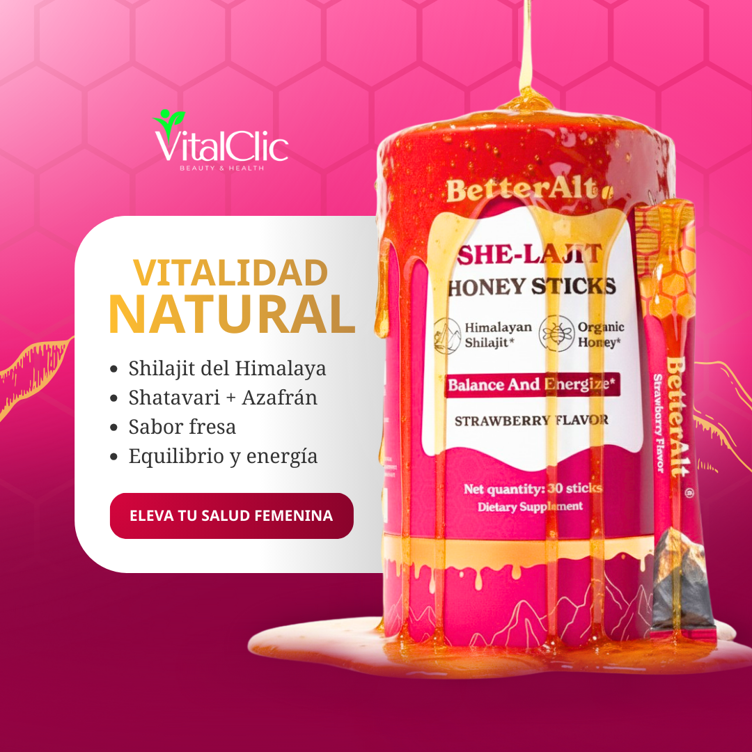 Shilajit en Sobres para Mujer- POTENCIA FEMENINA PARA VIVIR A PLENITUD 😱50% DE DESCUENTO😱