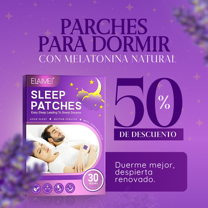 Pack de Parches para Dormir con Melatonina Natural - 😱LLEVA 2 Y PAGA 1😱