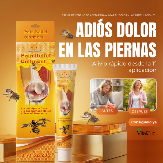 Crema de Veneno de Abeja para el dolor de las Articulaciones - 😲LLEVA 2 Y PAGA 1😲
