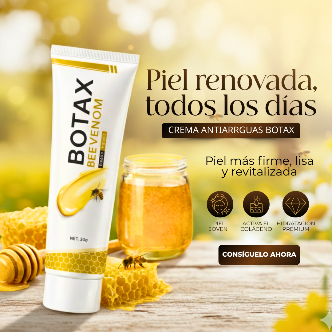 Crema Antiarrugas BOTOX - Rejuvenece tu Piel sin Agujas 😍50% DE DESCUENTO😍