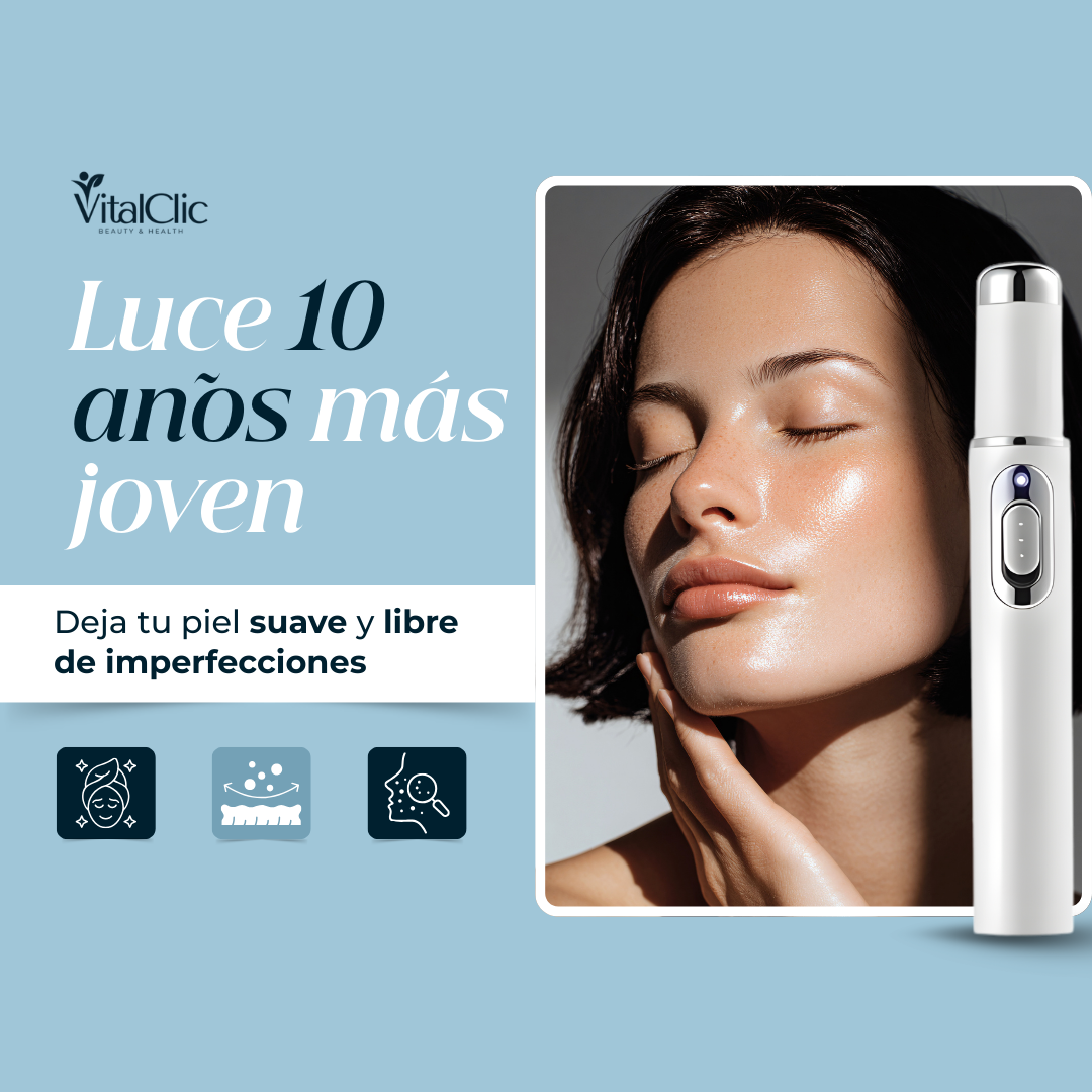 Removedor de Acné Láser - DILE ADIÓS AL ACNÉ EN SEGUNDOS 😱50% DE DESCUENTO😱