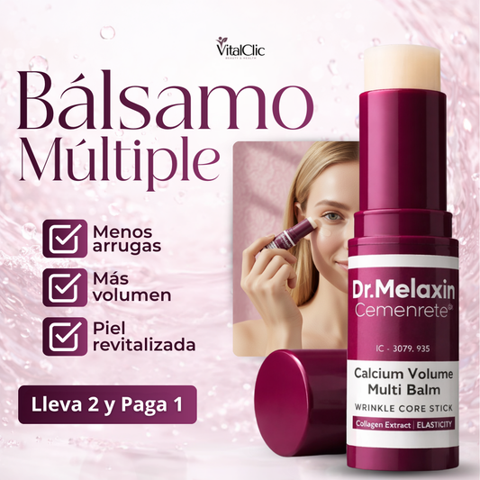 Bálsamo Antiarrugas con Calcio Dr. Melaxin (Botox en Barra) - 😍LLEVA 2 Y PAGA 1😍