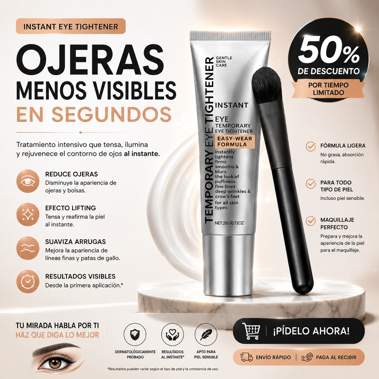 Crema para el Contorno de Ojos 30 ml 😲50% DE DESCUENTO😲