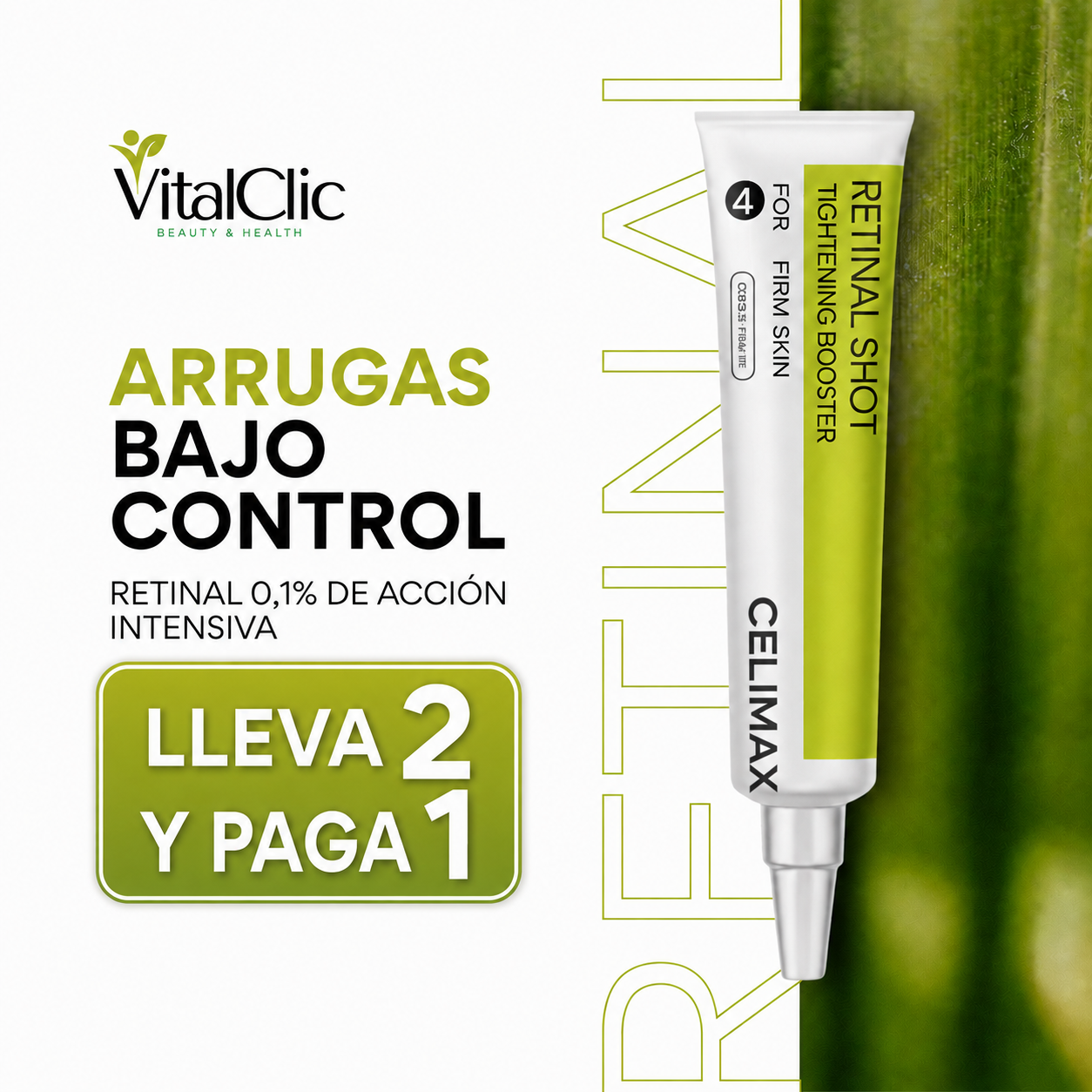 Retinal Shot - Dile Adiós a las Arrugas 😱LLEVA 2 Y PAGA 1😱