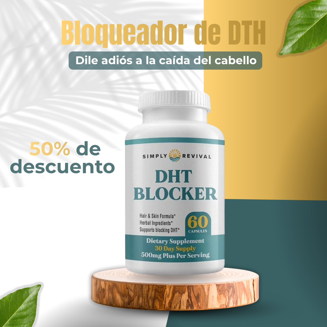 Bloqueador de DHT - DILE ADIÓS A LA CAÍDA DEL CABELLO 😱50% DE DESCUENTO😱