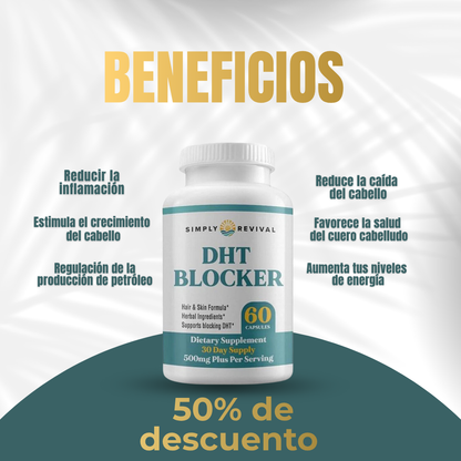Bloqueador de DHT - DILE ADIÓS A LA CAÍDA DEL CABELLO 😱50% DE DESCUENTO😱