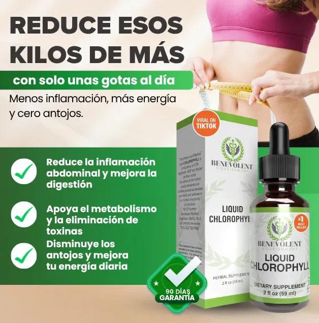 Clorofila Líquida - EL MEJOR ADELGAZANTE Y DETOX NATURAL 😱50% DE DESCUENTO😱