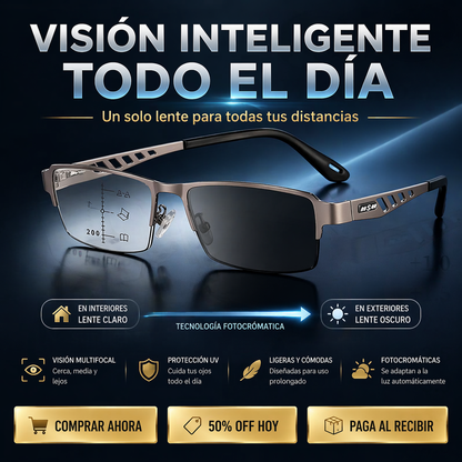 Lentes Fotocromáticos de Alta Definición Multifocal 👓 PRODUCTO EN TENDENCIA CON 50% DE DESCUENTO😲