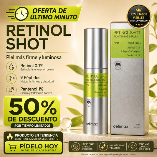 Celimax Retinol Shot - SERUM ANTIARRUGAS 😲50% DE DESCUENTO😲