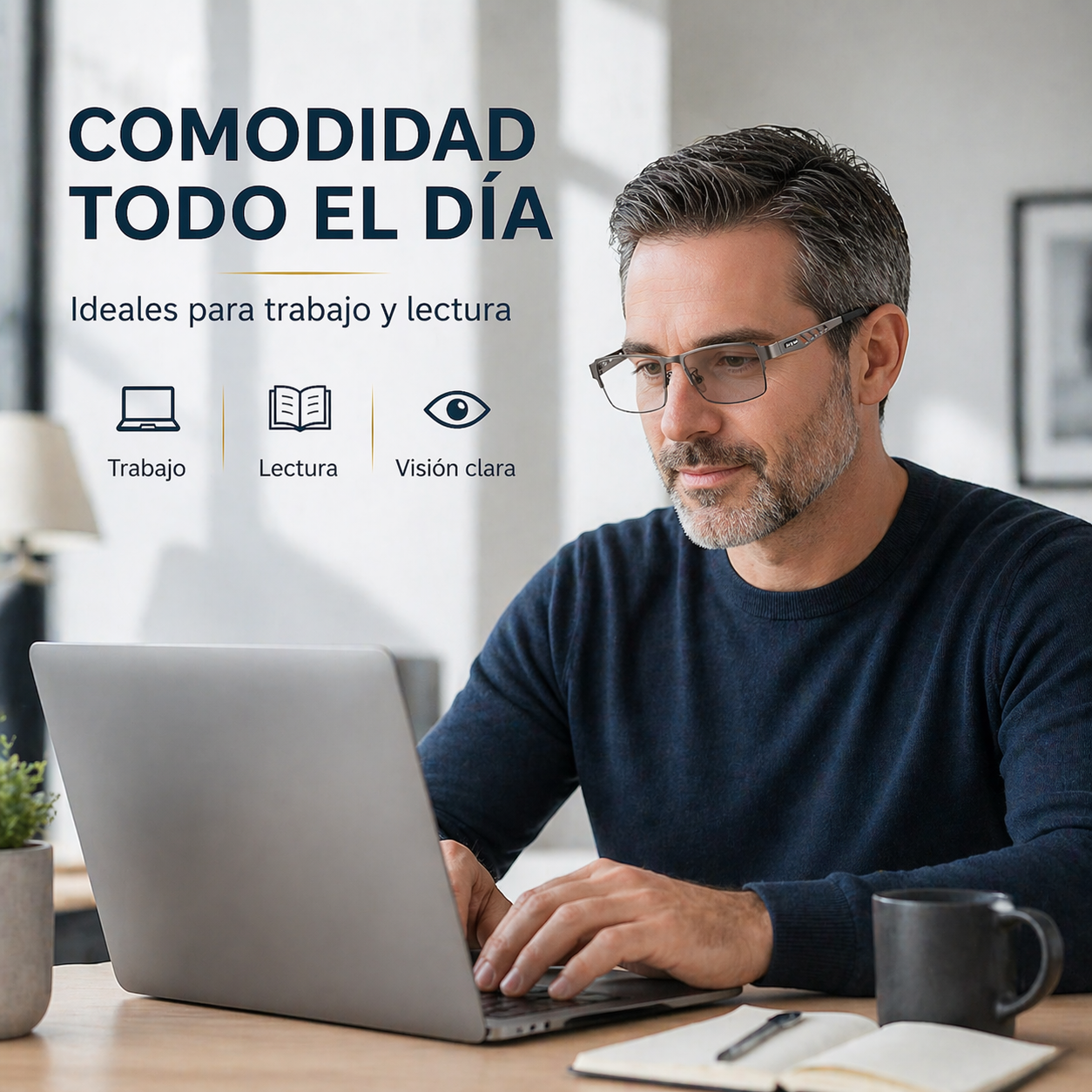 Lentes Fotocromáticos de Alta Definición Multifocal 👓 PRODUCTO EN TENDENCIA CON 50% DE DESCUENTO😲